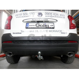 S129A GALIA Полностью оцинкованный фаркоп на SsangYong Actyon 2011-2016. Тип шара: A. Установка без снятия и выреза бампера. Нагрузки: 2000/100 кг, масса фаркопа 16,