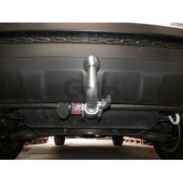 S129A GALIA Полностью оцинкованный фаркоп на SsangYong Actyon 2011-2016. Тип шара: A. Установка без снятия и выреза бампера. Нагрузки: 2000/100 кг, масса фаркопа 16,