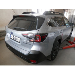 S141A GALIA Полностью оцинкованный фаркоп на Subaru Outback 2021-. Тип шара: A. Невидимый вырез бампера. Нагрузки: 2100/100 кг, масса фаркопа 15,32 кг