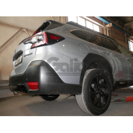 S141A GALIA Полностью оцинкованный фаркоп на Subaru Outback 2021-. Тип шара: A. Невидимый вырез бампера. Нагрузки: 2100/100 кг, масса фаркопа 15,32 кг