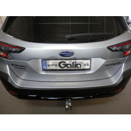 S141A GALIA Полностью оцинкованный фаркоп на Subaru Outback 2021-. Тип шара: A. Невидимый вырез бампера. Нагрузки: 2100/100 кг, масса фаркопа 15,32 кг