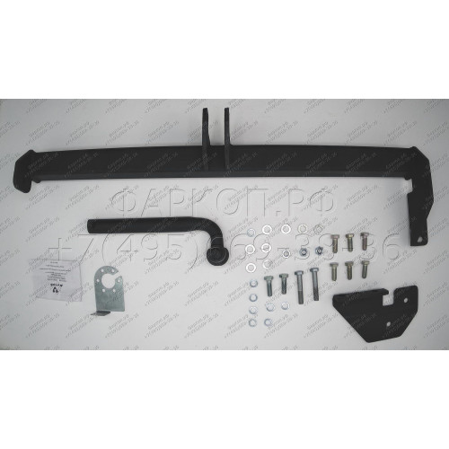 SY 011 AVTOS Фаркоп на SsangYong Actyon 2011-2015 без подрезки бампера. Тип шара: A. Нагрузки: 1200/75 кг, масса фаркопа 15,5 кг (без электрики в комплекте)