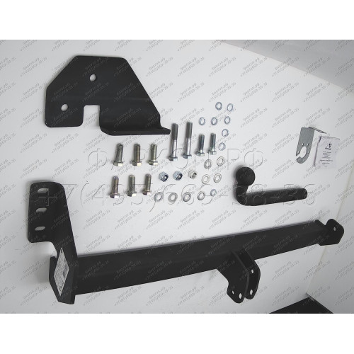 SY 011 AVTOS Фаркоп на SsangYong Actyon 2011-2015 без подрезки бампера. Тип шара: A. Нагрузки: 1200/75 кг, масса фаркопа 15,5 кг (без электрики в комплекте)