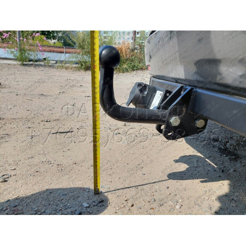 H.H12.A HALTY Фаркоп на Honda Stepwagon 2WD/4WD, кроме авто с обвесом 2005-2009 без подрезки бампера. Тип шара: A. Нагрузки: 750/75 кг, масса фаркопа 13,95 кг
