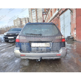 H.S37.A HALTY Фаркоп на Subaru Legacy универсал (BH5, BH9) 1998-2003, Legacy Lancaster (BHE, BH9) 1998-2003. Требуется подрезка бампера. Тип шара: A. Нагрузки: 1500/75 кг, масса фаркопа