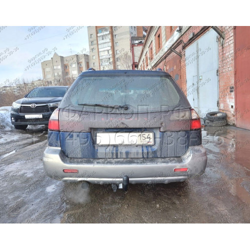 H.S37.A HALTY Фаркоп на Subaru Legacy универсал (BH5, BH9) 1998-2003, Legacy Lancaster (BHE, BH9) 1998-2003. Требуется подрезка бампера. Тип шара: A. Нагрузки: 1500/75 кг, масса фаркопа 16,1 кг