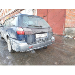 H.S37.A HALTY Фаркоп на Subaru Legacy универсал (BH5, BH9) 1998-2003, Legacy Lancaster (BHE, BH9) 1998-2003. Требуется подрезка бампера. Тип шара: A. Нагрузки: 1500/75 кг, масса фаркопа