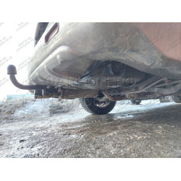 H.S37.A HALTY Фаркоп на Subaru Legacy универсал (BH5, BH9) 1998-2003, Legacy Lancaster (BHE, BH9) 1998-2003. Требуется подрезка бампера. Тип шара: A. Нагрузки: 1500/75 кг, масса фаркопа