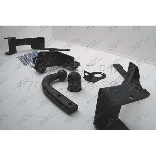 T-168 STEINHOF Фаркоп на Toyota Land Cruiser Prado 150 2009-2023, Lexus GX460 2009-2023. Требуется подрезка бампера. Тип шара: A. Нагрузки: 3000/120 кг, масса фаркопа 13,2 кг (без электрики в комплекте)