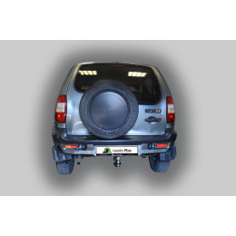 T-VAZ-18E TAVIALS ТСУ для ВАЗ 2123 Chevrolet Niva / Шевроле Нива / Шнива 1999-2020, Lada Niva 2020-2021, Lada Niva Travel 2021- без снятия и выреза бампера. Тип шара: E. Нагрузки: 750/100 кг