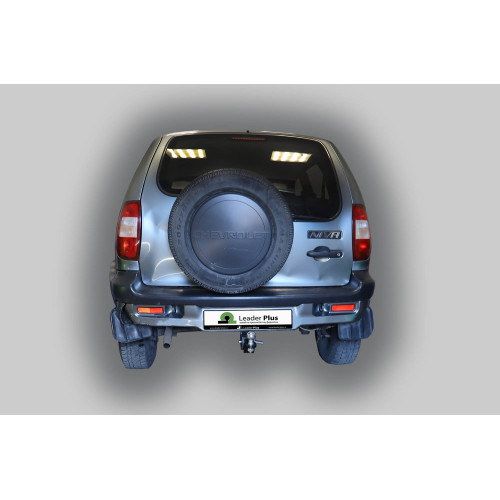 T-VAZ-18E TAVIALS ТСУ для ВАЗ 2123 Chevrolet Niva / Шевроле Нива / Шнива 1999-2020, Lada Niva 2020-2021, Lada Niva Travel 2021- без снятия и выреза бампера. Тип шара: E. Нагрузки: 750/100 кг, масса фаркопа 13,8 кг, требуется 4 сверления (без электрики в к