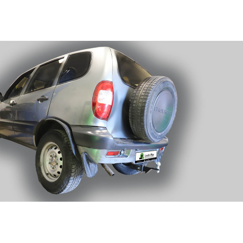 T-VAZ-18E TAVIALS ТСУ для ВАЗ 2123 Chevrolet Niva / Шевроле Нива / Шнива 1999-2020, Lada Niva 2020-2021, Lada Niva Travel 2021- без снятия и выреза бампера. Тип шара: E. Нагрузки: 750/100 кг, масса фаркопа 13,8 кг, требуется 4 сверления (без электрики в к