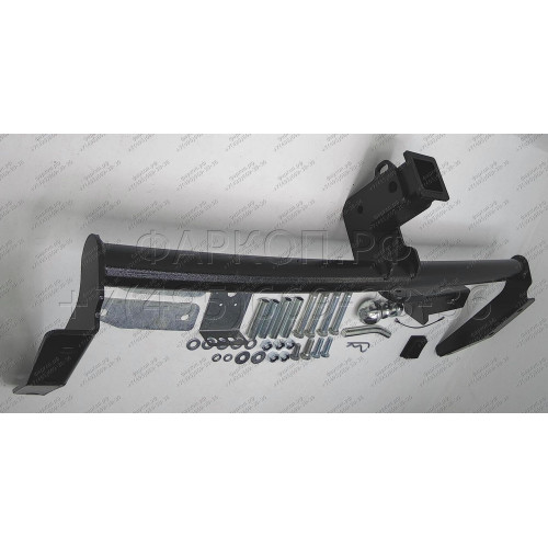 T-VAZ-18E TAVIALS ТСУ для ВАЗ 2123 Chevrolet Niva / Шевроле Нива / Шнива 1999-2020, Lada Niva 2020-2021, Lada Niva Travel 2021- без снятия и выреза бампера. Тип шара: E. Нагрузки: 750/100 кг, масса фаркопа 13,8 кг, требуется 4 сверления (без электрики в к