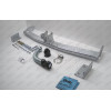 T051A GALIA Полностью оцинкованный фаркоп на Toyota Corolla E12 универсал 2002-2006. Тип шара: A. Установка без снятия и выреза бампера. Нагрузки: 1300/55 кг, масса фаркопа 16,01 кг