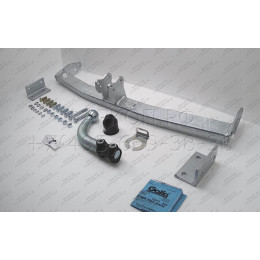 T051A GALIA Полностью оцинкованный фаркоп на Toyota Corolla E12 универсал 2002-2006. Тип шара: A. Установка без снятия и выреза бампера. Нагрузки: 1300/55 кг, масс