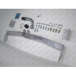 T051A GALIA Полностью оцинкованный фаркоп на Toyota Corolla E12 универсал 2002-2006. Тип шара: A. Установка без снятия и выреза бампера. Нагрузки: 1300/55 кг, масс