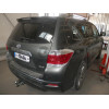 T068C GALIA Полностью оцинкованный фаркоп на Toyota Highlander 2010-2014. Тип шара: C (горизонтальный съемный). Требуется подрезка бампера. Нагрузки: 2500/120 кг, масса фаркопа 19,97 кг