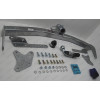 T068C GALIA Полностью оцинкованный фаркоп на Toyota Highlander 2010-2014. Тип шара: C (горизонтальный съемный). Требуется подрезка бампера. Нагрузки: 2500/120 кг, масса фаркопа 19,97 кг