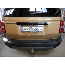 T081A GALIA Полностью оцинкованный фаркоп на Toyota Land Cruiser J250 2023-, Lexus GX J250 2023-. Подрозетник убирается за бампер. Тип шара: A. Невидимый вырез бампера. 