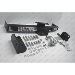 T113-F(N) Лидер-плюс ТСУ (с металлич. пластиной) для Toyota Land Cruiser Prado J120 2002-2009, Toyota Land Cruiser Prado J150 2009-2023, Lexus GX 470 2002-2009, Lexus GX 460 2009-2023 без выреза бампера. Н