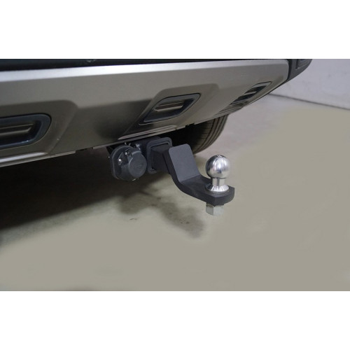 TCU00315 ТСС Фаркоп оцинкованный на Haval Dargo 4WD 2022-, Haval Dargo X 2023- без подрезки бампера. Тип шара: E (шаровый узел под американский квадрат). Нагрузки: 1500/100 кг