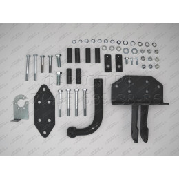 TY 19 AVTOS Фаркоп на Toyota Land Cruiser 200 2007-2021, Lexus LX 2007-2022. Необходима подрезка бампера. Тип шара: A. Нагрузки: 2700/100 кг, масса фаркопа 10,5 кг (без электрики 