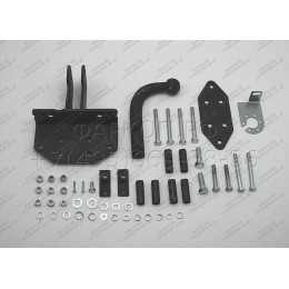 TY 19 AVTOS Фаркоп на Toyota Land Cruiser 200 2007-2021, Lexus LX 2007-2022. Необходима подрезка бампера. Тип шара: A. Нагрузки: 2700/100 кг, масса фаркопа 10,5 кг (без электрики 