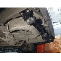 H.T47.E HALTY Фаркоп на Toyota Estima 2000-2006 (в т.ч. комплектация Aeras), Toyota Alphard 2002-2008, Toyota Previa 2000-2006. Возможно потребуется подрезка бампера. Тип шара: E. Нагру