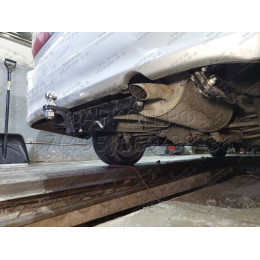 H.T47.E HALTY Фаркоп на Toyota Estima 2000-2006 (в т.ч. комплектация Aeras), Toyota Alphard 2002-2008, Toyota Previa 2000-2006. Возможно потребуется подрезка бампера. Тип шара: E. Нагру