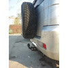 H.T43.A HALTY Фаркоп на Toyota Cami 1999-2006, Daihatsu Terios 1997-2006 без подрезки бампера. Тип шара: A. Нагрузки: 750/75 кг, масса фаркопа 12 кг