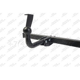 H.T43.A HALTY Фаркоп на Toyota Cami 1999-2006, Daihatsu Terios 1997-2006 без подрезки бампера. Тип шара: A. Нагрузки: 750/75 кг, масса фаркопа 12 кг