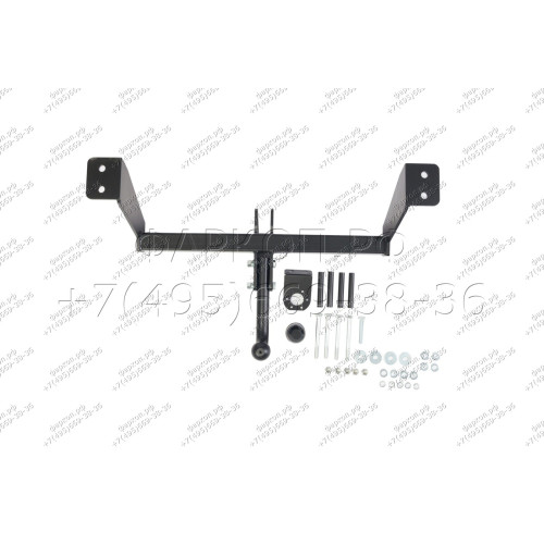 H.T43.A HALTY Фаркоп на Toyota Cami 1999-2006, Daihatsu Terios 1997-2006 без подрезки бампера. Тип шара: A. Нагрузки: 750/75 кг, масса фаркопа 12 кг