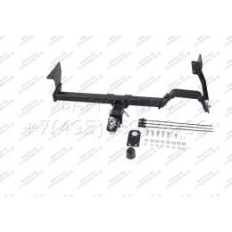 H.T47.E HALTY Фаркоп на Toyota Estima 2000-2006 (в т.ч. комплектация Aeras), Toyota Alphard 2002-2008, Toyota Previa 2000-2006. Возможно потребуется подрезка бампера. Тип шара: E. Нагру