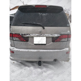 H.T47.E HALTY Фаркоп на Toyota Estima 2000-2006 (в т.ч. комплектация Aeras), Toyota Alphard 2002-2008, Toyota Previa 2000-2006. Возможно потребуется подрезка бампера. Тип шара: E. Нагру