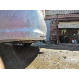 H.T60.A HALTY Фаркоп на Toyota Ipsum 2WD/4WD (кузов ACM21, ACM26) 2001-2009, Toyota Avensis Verso 2001-2009. Возможно потребуется подрезка бампера. Тип шара: A. Нагрузки: 750/75 кг, масс