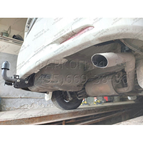H.T60.A HALTY Фаркоп на Toyota Ipsum 2WD/4WD (кузов ACM21, ACM26) 2001-2009, Toyota Avensis Verso 2001-2009. Возможно потребуется подрезка бампера. Тип шара: A. Нагрузки: 750/75 кг, масса фаркопа 16,1 кг