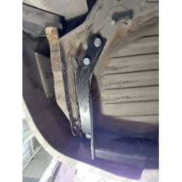 H.T60.A HALTY Фаркоп на Toyota Ipsum 2WD/4WD (кузов ACM21, ACM26) 2001-2009, Toyota Avensis Verso 2001-2009. Возможно потребуется подрезка бампера. Тип шара: A. Нагрузки: 750/75 кг, масс