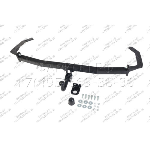 H.T60.A HALTY Фаркоп на Toyota Ipsum 2WD/4WD (кузов ACM21, ACM26) 2001-2009, Toyota Avensis Verso 2001-2009. Возможно потребуется подрезка бампера. Тип шара: A. Нагрузки: 750/75 кг, масса фаркопа 16,1 кг