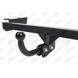 H.T79.A HALTY Фаркоп на Toyota Wish 2WD/4WD 2003-2009, 2009-2017 без подрезки бампера. Тип шара: A. Нагрузки: 750/75 кг, масса фаркопа 15,3 кг