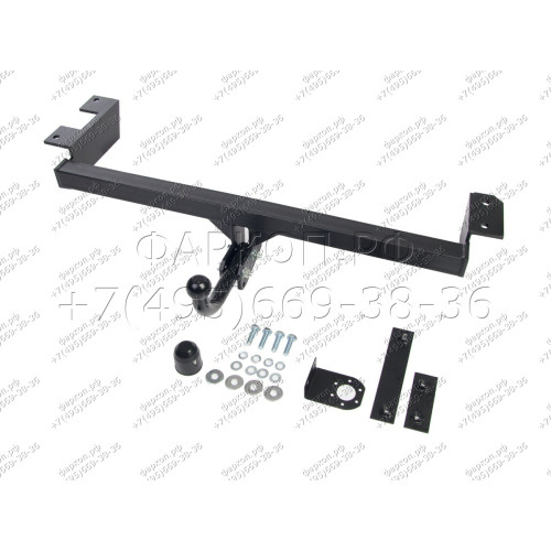 H.T79.A HALTY Фаркоп на Toyota Wish 2WD/4WD 2003-2009, 2009-2017 без подрезки бампера. Тип шара: A. Нагрузки: 750/75 кг, масса фаркопа 15,3 кг
