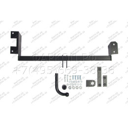 H.T79.A HALTY Фаркоп на Toyota Wish 2WD/4WD 2003-2009, 2009-2017 без подрезки бампера. Тип шара: A. Нагрузки: 750/75 кг, масса фаркопа 15,3 кг