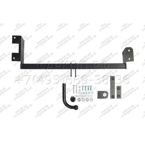 H.T79.A HALTY Фаркоп на Toyota Wish 2WD/4WD 2003-2009, 2009-2017 без подрезки бампера. Тип шара: A. Нагрузки: 750/75 кг, масса фаркопа 15,3 кг