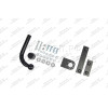 H.T79.A HALTY Фаркоп на Toyota Wish 2WD/4WD 2003-2009, 2009-2017 без подрезки бампера. Тип шара: A. Нагрузки: 750/75 кг, масса фаркопа 15,3 кг