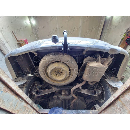 H.T79.A HALTY Фаркоп на Toyota Wish 2WD/4WD 2003-2009, 2009-2017 без подрезки бампера. Тип шара: A. Нагрузки: 750/75 кг, масса фаркопа 15,3 кг