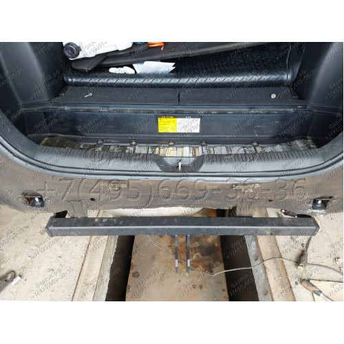 H.T79.A HALTY Фаркоп на Toyota Wish 2WD/4WD 2003-2009, 2009-2017 без подрезки бампера. Тип шара: A. Нагрузки: 750/75 кг, масса фаркопа 15,3 кг