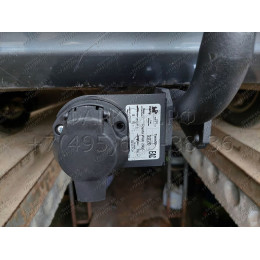H.T79.A HALTY Фаркоп на Toyota Wish 2WD/4WD 2003-2009, 2009-2017 без подрезки бампера. Тип шара: A. Нагрузки: 750/75 кг, масса фаркопа 15,3 кг