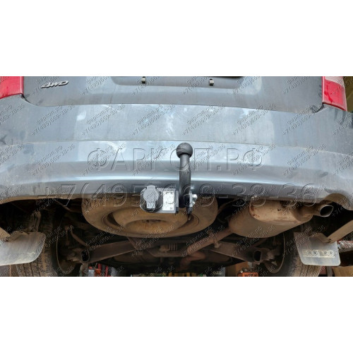 H.T79.A HALTY Фаркоп на Toyota Wish 2WD/4WD 2003-2009, 2009-2017 без подрезки бампера. Тип шара: A. Нагрузки: 750/75 кг, масса фаркопа 15,3 кг