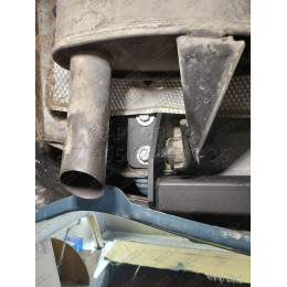 H.T79.A HALTY Фаркоп на Toyota Wish 2WD/4WD 2003-2009, 2009-2017 без подрезки бампера. Тип шара: A. Нагрузки: 750/75 кг, масса фаркопа 15,3 кг