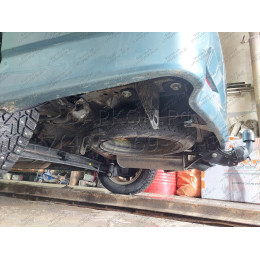 H.T79.A HALTY Фаркоп на Toyota Wish 2WD/4WD 2003-2009, 2009-2017 без подрезки бампера. Тип шара: A. Нагрузки: 750/75 кг, масса фаркопа 15,3 кг