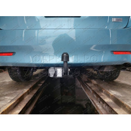 H.T79.A HALTY Фаркоп на Toyota Wish 2WD/4WD 2003-2009, 2009-2017 без подрезки бампера. Тип шара: A. Нагрузки: 750/75 кг, масса фаркопа 15,3 кг